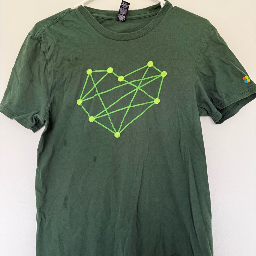 District Forest Green Crewneck Tee